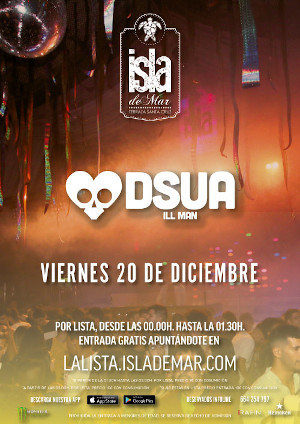 cartel Dsua ILL Man | 20 DIC 2019 | Terraza Isla de Mar