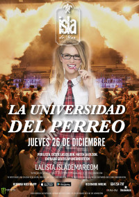 cartel La Universidad del Perreo | 26 DIC 2019 | Terraza Isla de Mar